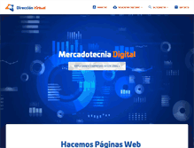 Tablet Screenshot of direccionvirtual.com
